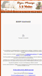 Mobile Screenshot of dijon-massage.com